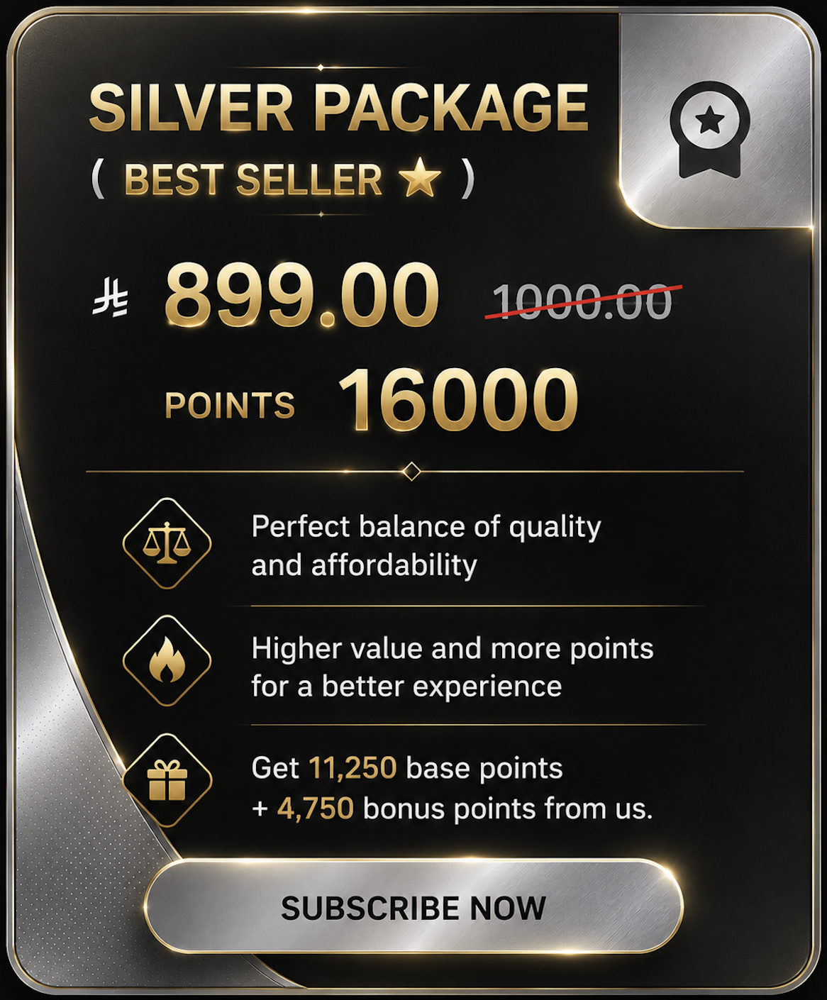 Silver Package                           ( ⭐Best Seller )