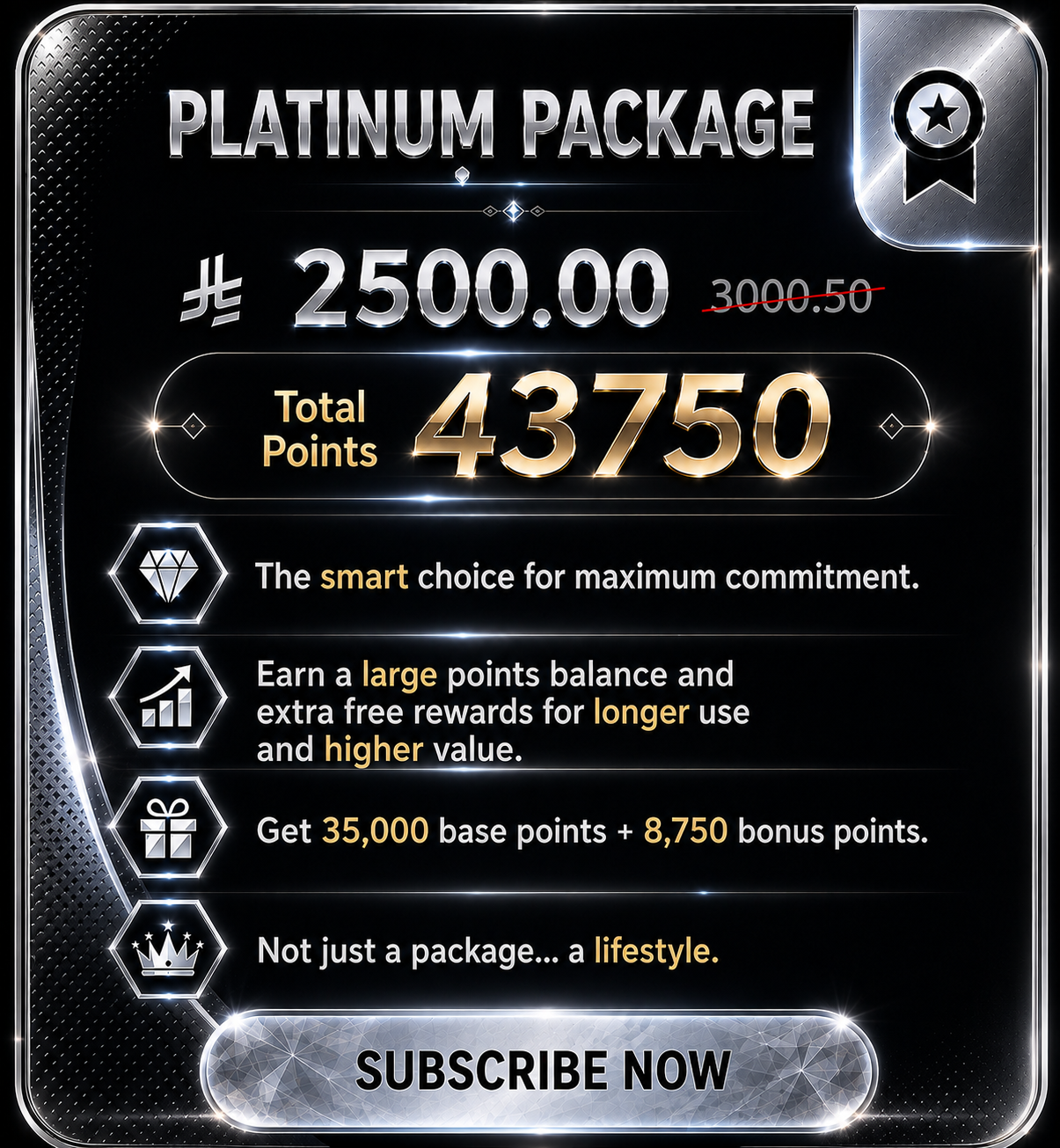 Platinum Package